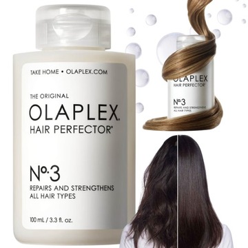OLAPLEX HAIR CARE NO.3 KURACJA DO WŁOSÓW WZMACNIAJĄCA ODBUDOWUJĄCA 100 ML