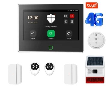 Zestaw alarmowy Tuya Smart P70 4G LTE od AlarmZone