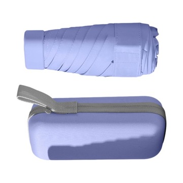 МИНИ-ЗОНТ ДОЖДЕВИК ДЛЯ ПУТЕШЕСТВИЙ, ПРОГУЛОК, ДЕЯТЕЛЬНОСТИ НА ОТКРЫТОМ ВОЗДУХЕ, СВЕТЛО-ФИОЛЕТОВЫЙ