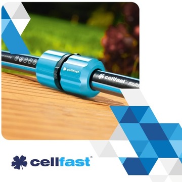 Соединитель для ремонта садовых шлангов Cellfast | Быстроразъемный соединитель для шланга 3/4 дюйма.
