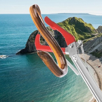 Захваты для шлангов из нержавеющей стали, длина 150 см.