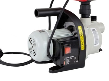 САДОВЫЙ ВОДЯНОЙ НАСОС NAC GPE120AK 1200 Вт АВТОМАТИЧЕСКИЙ