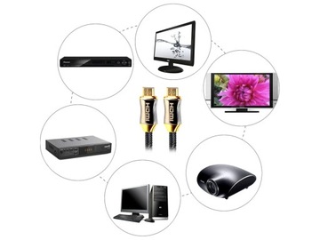 КАБЕЛЬНЫЙ АДАПТЕР HDMI-HDMI 2м 4K 60Гц