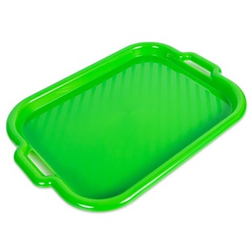 TACA KUCHENNA PLASTIKOWA DUŻA Z RĄCZKAMI 46X33