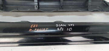 BMW E83 LIŠTA PRAHU BLACK M-PAKET KPL 10