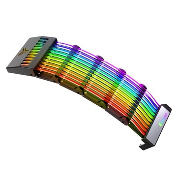AKCESORIA KOMPUTEROWE PRZEDŁUŻACZ KABLA RGB ATX
