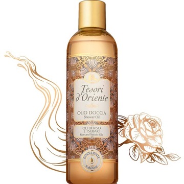 TESORI D'ORIENTE TSUBAKI RICE SHOWER OIL - VOLUME: 250 ML FOR WOMEN