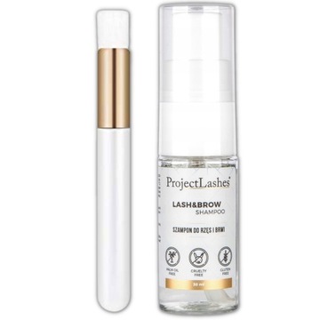 SZAMPON DO RZĘS I BRWI ProjectLashes 30ml + PĘDZEL