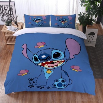 Zestaw pościeli Lilo i Stich Kawaii Zestaw kreskówek Disneya