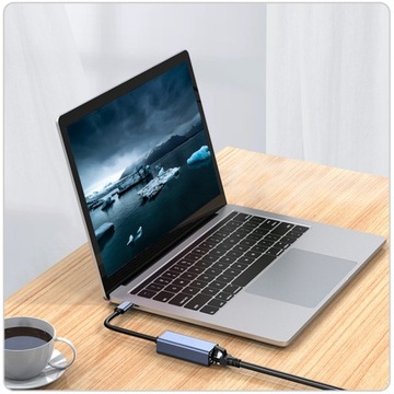 СЕТЕВОЙ АДАПТЕР-концентратор Сетевая карта RJ45 USB-A PLUG&PLAY 1000 МБ/С