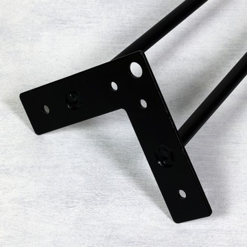 4 x ЧЕРНАЯ МЕБЕЛЬНАЯ НОЖКА НОЖКА СТОЛА НОЖКА СТОЛА НОЖКА СТОЛА Косая H40CM