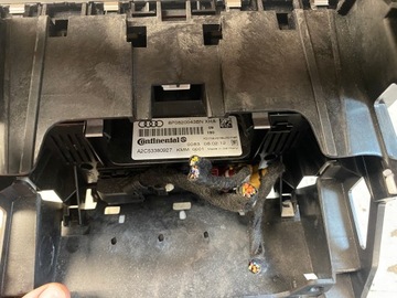 AUDI A3 8P ПОДЪЕМНАЯ КОРЗИНА 2 DIN ПАНЕЛЬ КОНДИЦИОНЕРА