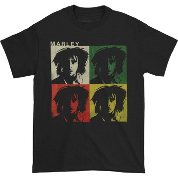 KOSZULKA Bob Marley Faces Cotton T-Shirt