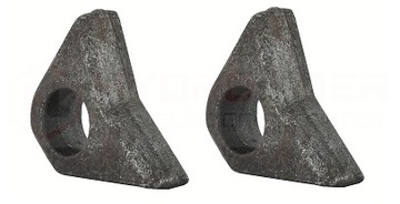 BELKA GÓRNA I DOLNA KROKODYLA 1210mm + ZĘBY I TULEJE 680mm 880mm EURORAMKA