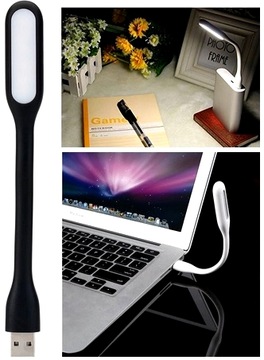 Lampka nocna LED na USB do laptopa lampki biurkowe