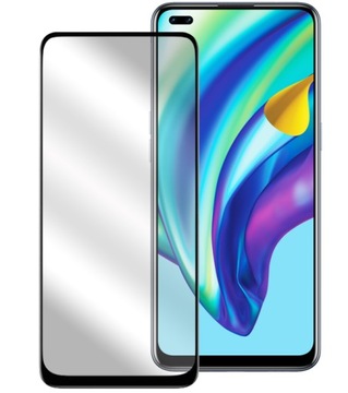ПОЛНОКЛЕЙНОЕ ЗАКАЛЕННОЕ СТЕКЛО 5D ДЛЯ OPPO RENO 4 LITE
