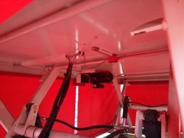 PODNOSNIK NOZYCOWY STOL ROLKI PODAJNIK ROLKOWY