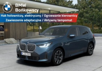 BMW X3 G45 2026 BMW X3 Hak holowniczy Ogrzewanie kierownicy Tempomat aktywny Kamery 360