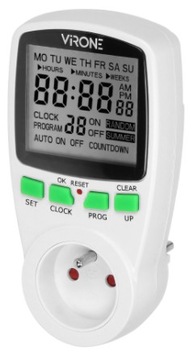 PROGRAMATOR CZASOWY TIMER WŁĄCZNIK WYŁĄCZNIK 16A