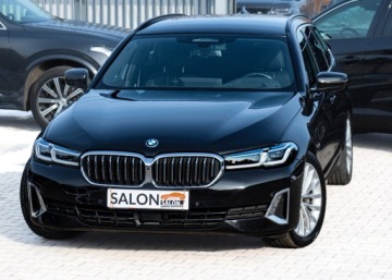 BMW Seria 5 G30-G31 Touring Plug-In 2.0 530e 292KM 2022 BMW 530e 292ps Luxury HUD Lasery 360° ACC 4xKlima Skóra HiFi Blis Keyles 18, zdjęcie 28