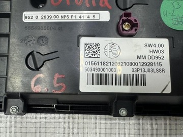 ЭКРАН ДИСПЛЕЯ ALFA ROMEO GIULIA 503490001003