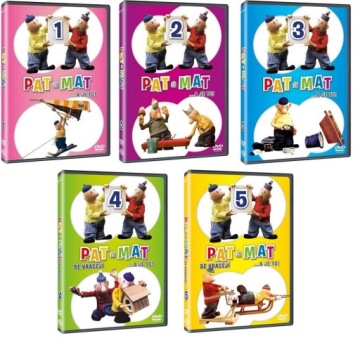SĄSIEDZI PAT I MAT: 1+2+3+4+5 (5 x DVD) 54 Odcinki