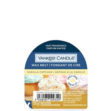 Yankee Candle Wosk Vanilla Cupcake 8h 22g