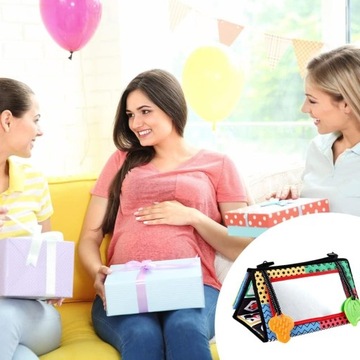 LUSTRO ZABAWKA SKŁADANE LUSTERKO NIEMOWLAKÓW ZABAWKA EDUKACYJNA DLA DZIECI