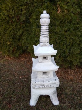 Большой садовый светильник из бетона PAGODA (P24) ALA-SHOP