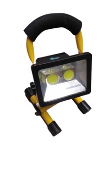 Halogen biały zimny 2400 lm 30 W akumulatorki 18650 8800mAh lampa LED