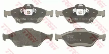 ТОРМОЗНЫЕ КОЛОДКИ TRW TOYOTA YARIS 1.0-13 0106|} PR