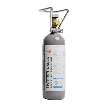 Butla CO2 Intergases o pojemności 2 kg, Wysokiej Czystości, Dwutlenek Węgla