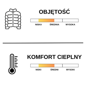 KURTKA MĘSKA 4F PUCHOWA PIKOWANA PRZEJŚCIOWA LEKKA