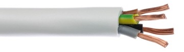 Kabel przewód prądowy OMY 4x0,75 linka - 20m