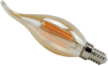 Светодиодная лампа 4Вт 320лм EDISON e14 LOFT свеча-паук