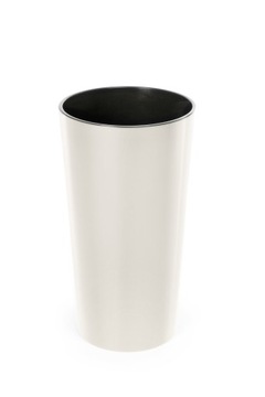 Doniczka Lamela LILIA śr. 25cm KREMOWY + wkład