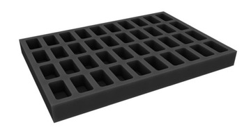 Pianka pełnego wymiaru z 40 wycięciami 54mmx27mm