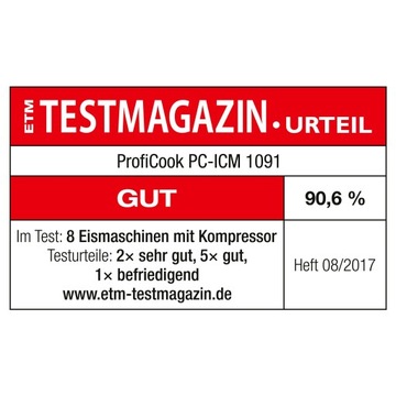 УСТРОЙСТВО, МАШИНА ДЛЯ МОРОЖЕНОГО PROFICOOK PC-