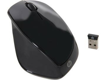 Hewlett-Packard Hp x4500 Wireless Black Mouse