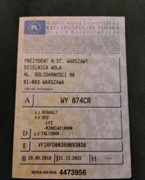 Renault Talisman 2018 Renault Talisman 2018r, 1.6 Benzyna. Uszkodzony przod i lekko tyl. Jezdzi., zdjęcie 24