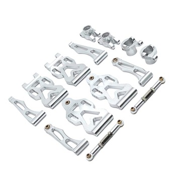 RC Przedni tylny wahacz Akcesoria Trwałe aluminium do Q130A Q130B niebieski