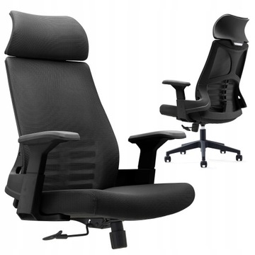 FOTEL BIUROWY ERGONOMICZNY KRZESŁO OBROTOWE