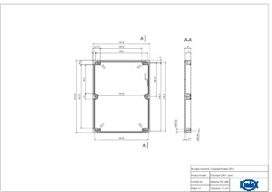 Z-90 Z90J OBUDOWA Z TWORZYWA PS 79,8x174,8x225