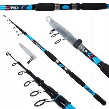 WĘDKA TELESKOPOWA BLUE SEA 3,6M 40-80G 78 cm 345 g ARCYDZIEŁO HOKKAIDO