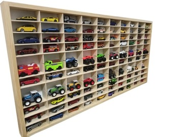 Lita półka na autka/resoraki typu HOT WHEELS 120