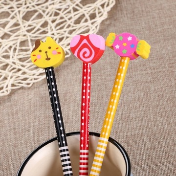 Stnux цветные карандаши, карандаши, ластики животные КОРОБКА 20 шт ХХХ