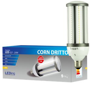 Żarówka LED CORN DRITTO 27W 3240lm E27 4000K ENEC