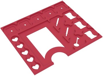 Feldherr: planszetki gracza do Karak (zestaw dla wszystkich graczy)