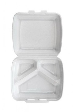menu box Linpac HP4/3 białe 125 sztuk