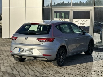 Seat Leon III Hatchback Facelifting 1.4 TSI 125KM 2018 Seat Leon Salon PL! LED, Klima, Grzane fotele, Tem, zdjęcie 5